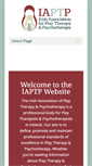 Mobile Screenshot of iaptp.ie